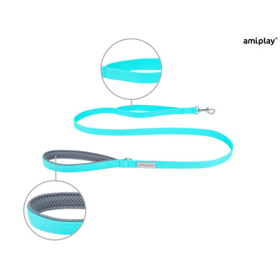 AMIPLAY SMYCZ SAMBA M 150 x 2cm TURKUSOWY