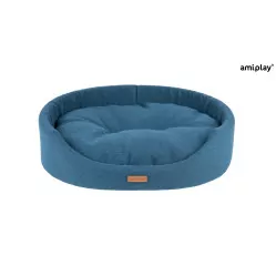 AMIPLAY LEGOWISKO OWALNE MONTANA XL NIEBIESKI