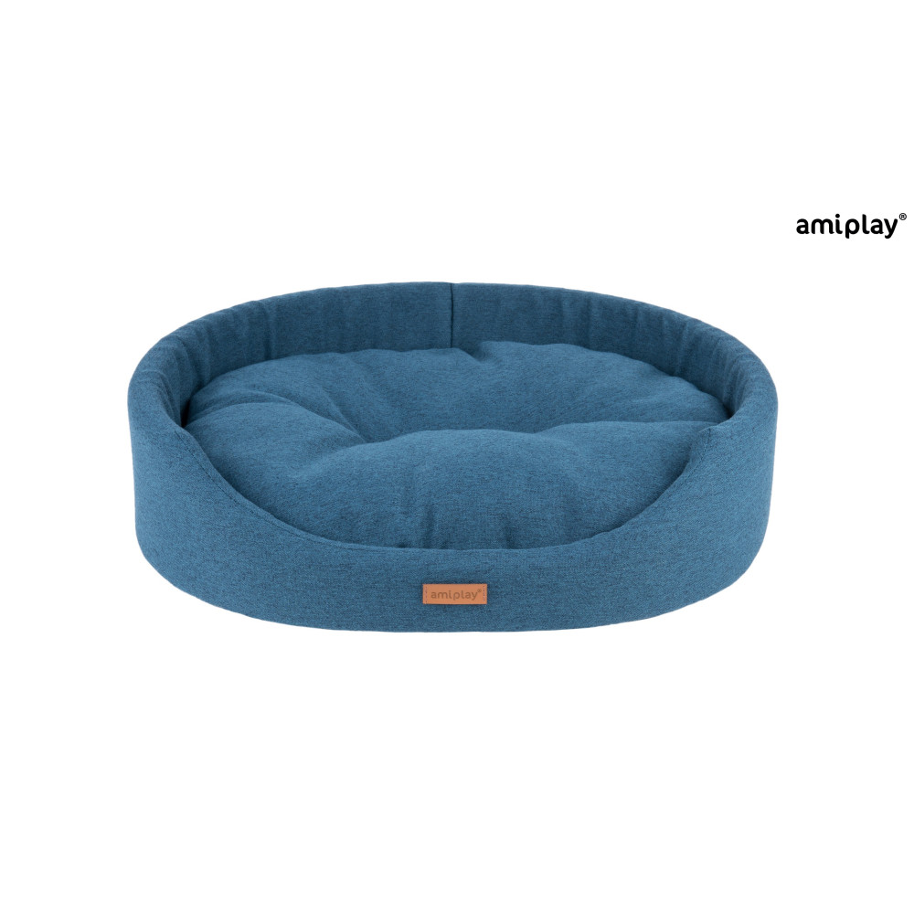 AMIPLAY LEGOWISKO OWALNE MONTANA XL NIEBIESKI AMIPLAY LEGOWISKO OWALNE MONTANA XL NIEBIESKI