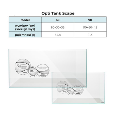 AQUAEL OPTI TANK SCAPE 90