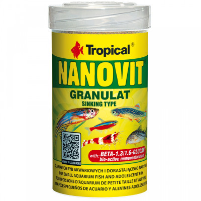 TROPICAL NANOVIT GRANULAT 100ML/70G