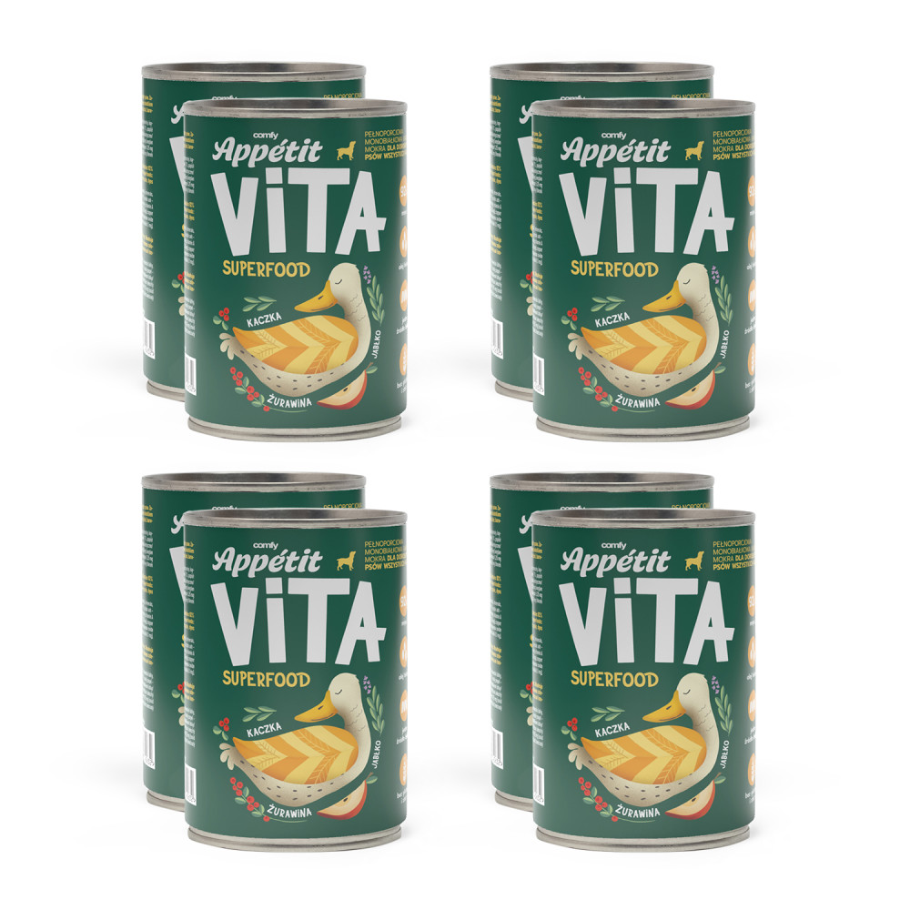COMFY APPETIT VITA KACZKA 8x400G
