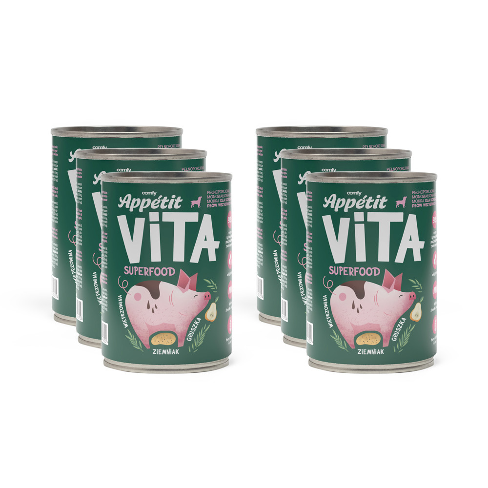 COMFY APPETIT VITA WIEPRZOWINA 6x400G COMFY APPETIT VITA WIEPRZOWINA 6x400G