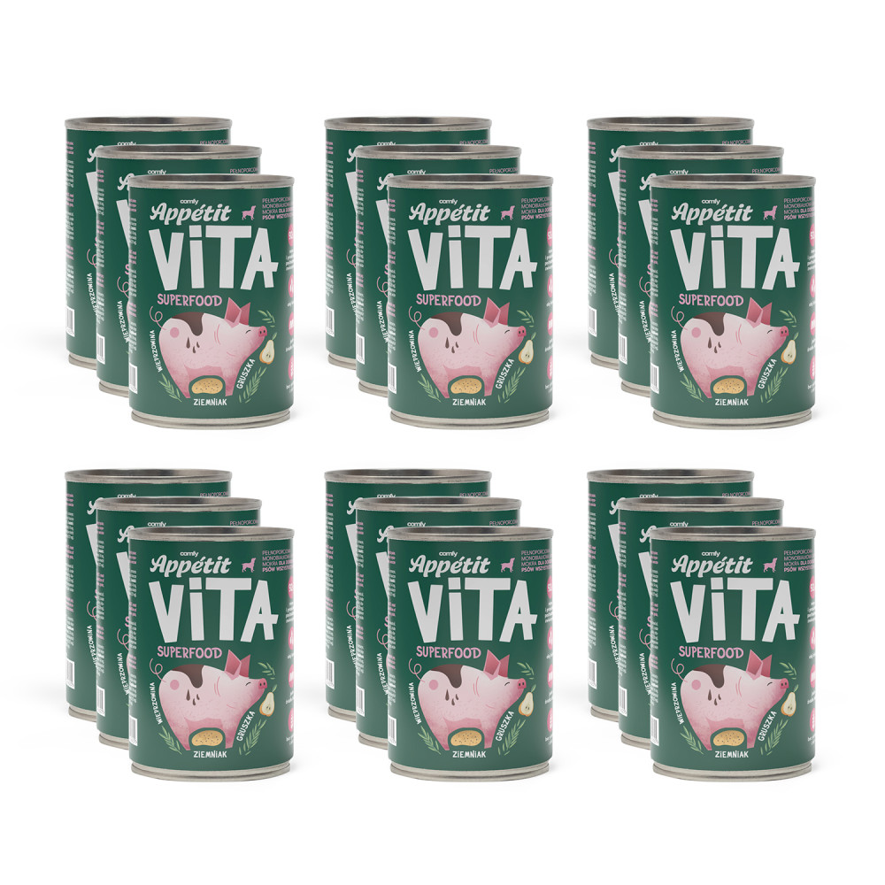 COMFY APPETIT VITA WIEPRZOWINA 18x400G