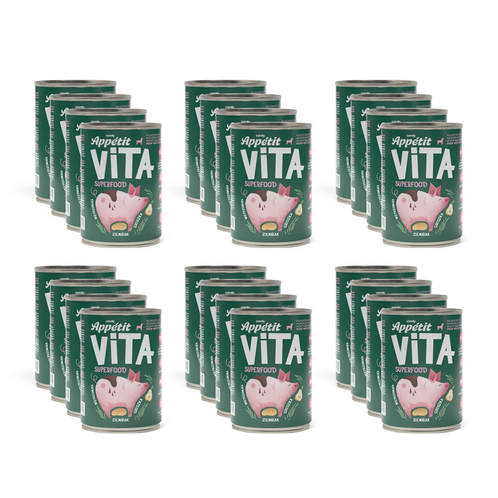 COMFY APPETIT VITA WIEPRZOWINA 24x400G COMFY APPETIT VITA WIEPRZOWINA 24x400G