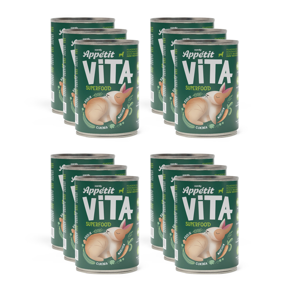 COMFY APPETIT VITA KRÓLIK 12x400G