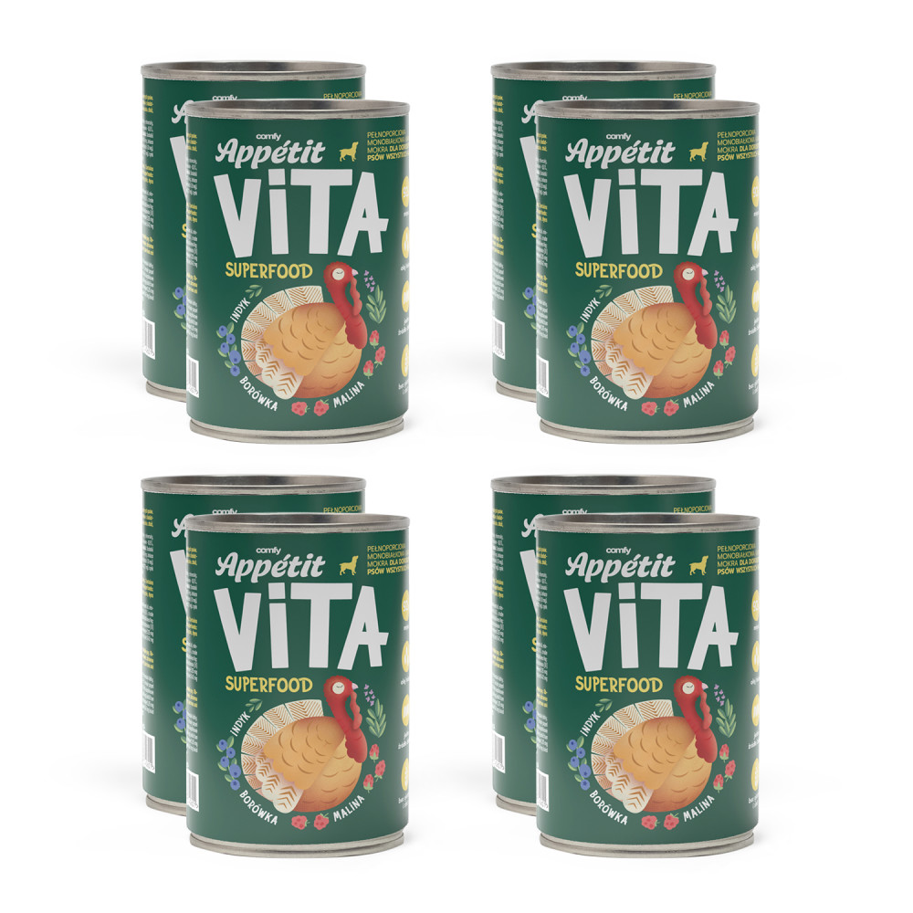 COMFY APPETIT VITA INDYK 8x400G COMFY APPETIT VITA INDYK 8x400G