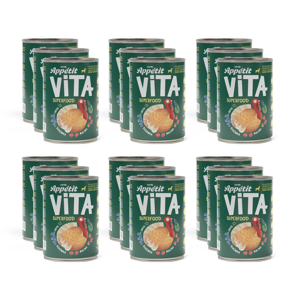 COMFY APPETIT VITA INDYK 18x400G COMFY APPETIT VITA INDYK 18x400G