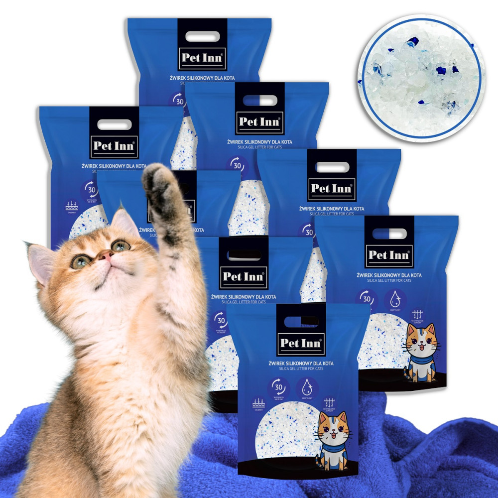 PET INN ŻWIREK SILIKONOWY 8X3,8 L PET INN ŻWIREK SILIKONOWY 8X3,8 L