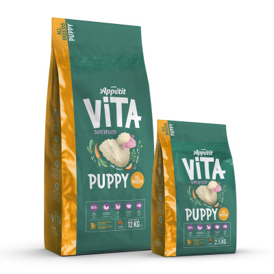COMFY APPETIT VITA PUPPY LAMB 12KG