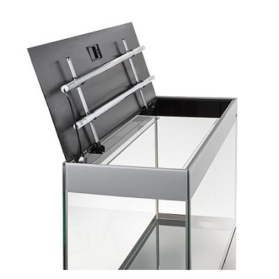 AQUAEL ZESTAW AKWARIOWY GLOSSY ST 80 D&N SZARY + SZAFKA