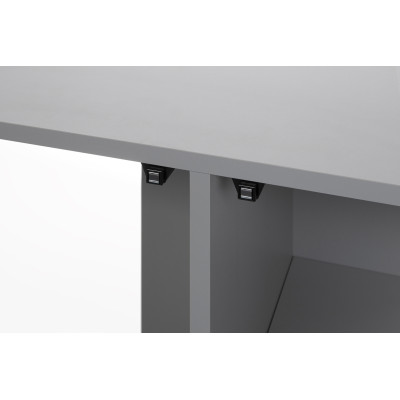 AQUAEL ZESTAW AKWARIOWY GLOSSY ST 100 D&N SZARY + SZAFKA