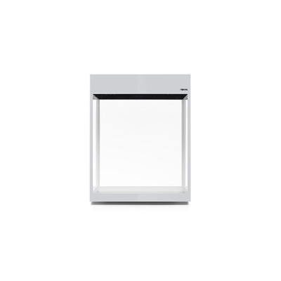AQUAEL ZESTAW AKWARIOWY GLOSSY CUBE ST 50 D&N BIAŁY + SZAFKA