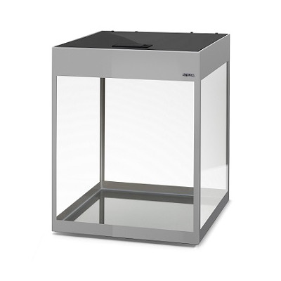 AQUAEL ZESTAW AKWARIOWY GLOSSY ST CUBE D&N SZARY + SZAFKA