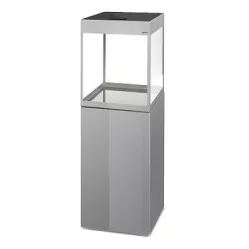 AQUAEL ZESTAW AKWARIOWY GLOSSY ST CUBE D&N SZARY + SZAFKA GLOSSY