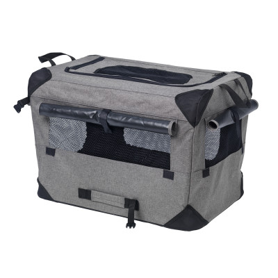 DOGMAN TRANSPORTER MILLOU M 60x42x42 cm SZARY