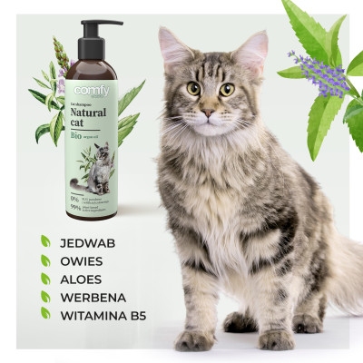 COMFY SZAMPON NATURAL CAT 250ML