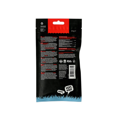 DOGMAN DOG STRIPS FISH (479371) 80G