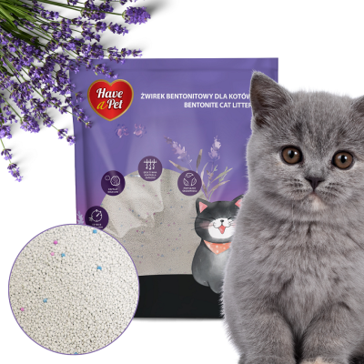 HAVE A PET ŻWIREK BENTONITOWY LAWENDOWY 5L