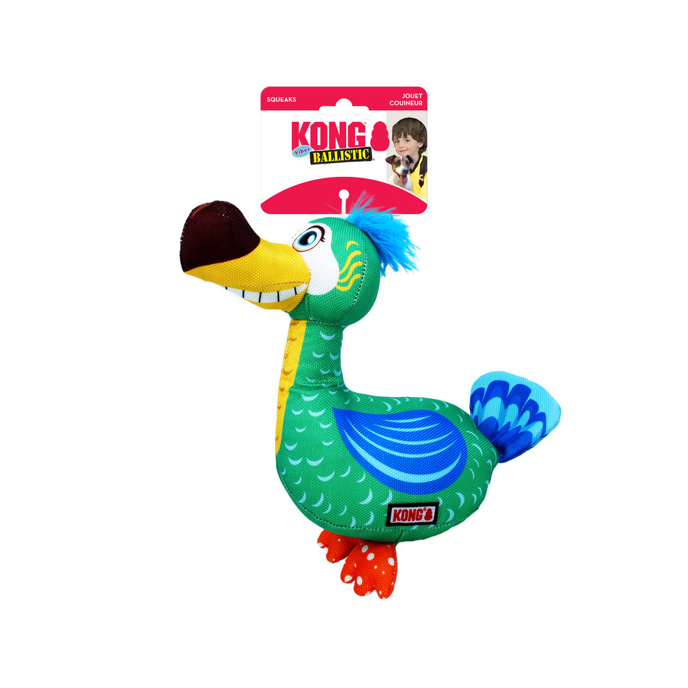 KONG BALLISTIC VIBEZ DODO ASSORTED M/L KONG BALLISTIC VIBEZ DODO ASSORTED M/L