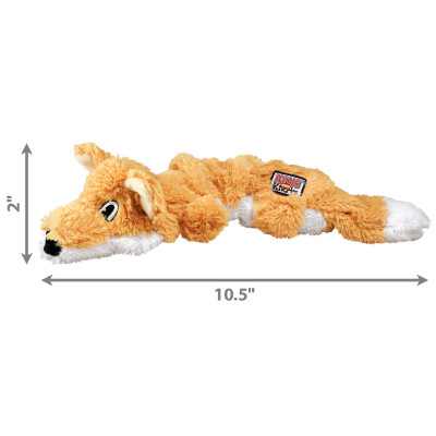 KONG TOYS KNOTS SCRUNCH FOX S/M