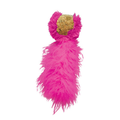 KONG CAT ACTIVE CORK BALL ASSORTED
