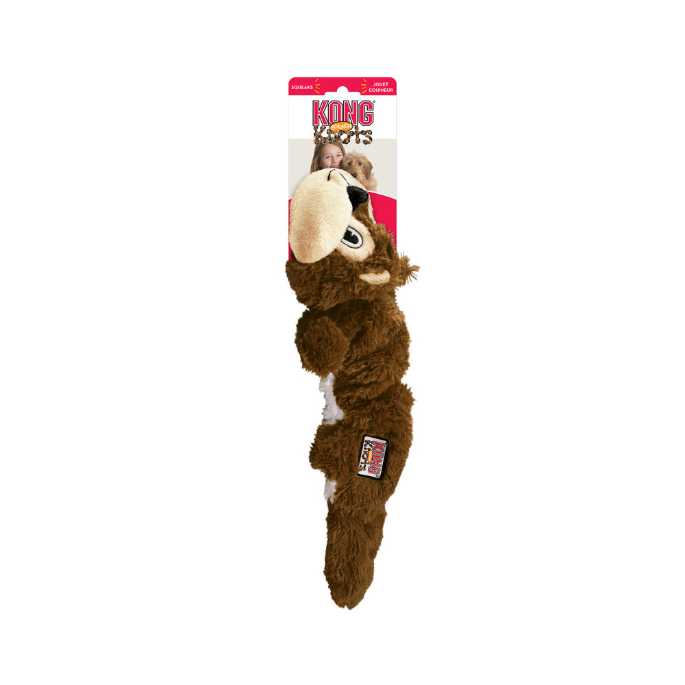 KONG SCRUNCH KNOTS SQUIRREL M/L KONG SCRUNCH KNOTS SQUIRREL M/L