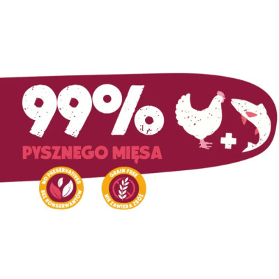 ANIMAL ISLAND MOKRA KARMA DLA KOTA KURCZAK ŁOSOŚ 200G