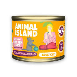 ANIMAL ISLAND MOKRA KARMA DLA KOTA KURCZAK KACZKA 200G