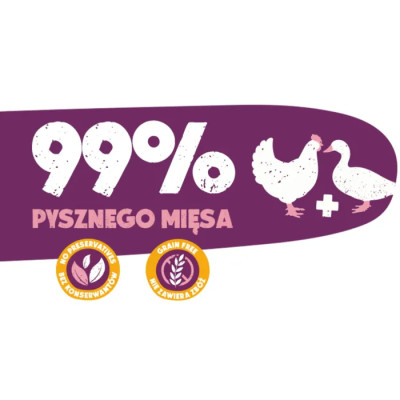 ANIMAL ISLAND MOKRA KARMA DLA KOTA KURCZAK KACZKA 200G