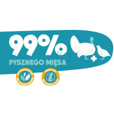 ANIMAL ISLAND MOKRA KARMA DLA KOTA INDYK PRZEPIÓRKA 200G