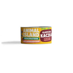 ANIMAL ISLAND MOKRA KARMA DLA KOTA KACZKA MONOPROTEINA 100G