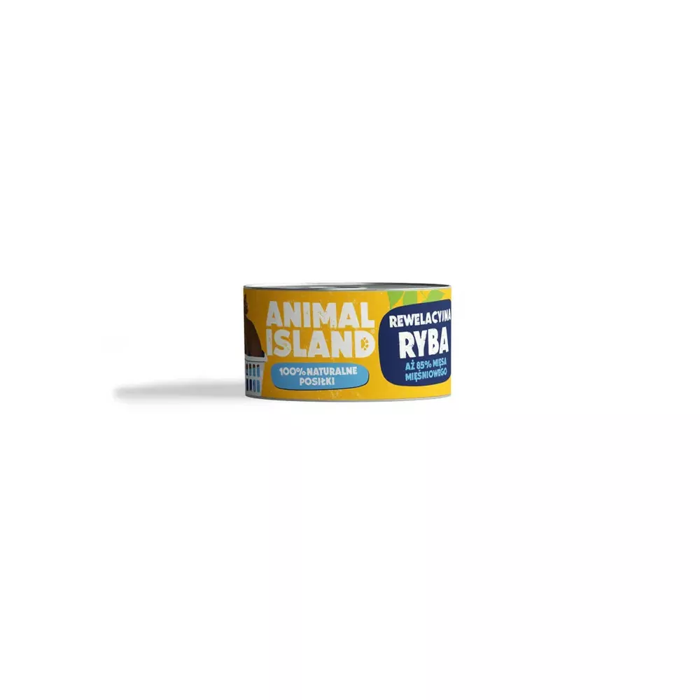 ANIMAL ISLAND MOKRA KARMA DLA KOTA RYBA MONOPROTEINA 100G ANIMAL ISLAND MOKRA KARMA DLA KOTA RYBA MONOPROTEINA 100G