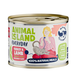 ANIMAL ISLAND MOKRA KARMA DLA KOTA INDYK JAGNIĘCINA EVERYDAY 200G