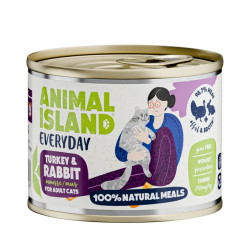 ANIMAL ISLAND MOKRA KARMA DLA KOTA INDYK KRÓLIK EVERYDAY 200G