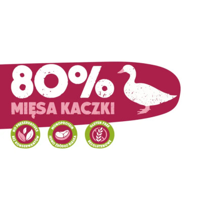ANIMAL ISLAND MOKRA KARMA DLA PSA KACZKA Z MARCHEWKĄ I GRUSZKĄ 400G