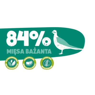 ANIMAL ISLAND MOKRA KARMA DLA PSA BAŻANT Z MARCHEWKĄ 400G