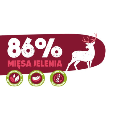 ANIMAL ISLAND MOKRA KARMA DLA PSA JELEŃ Z ZIEMNIAKAMI 400G