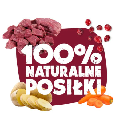 ANIMAL ISLAND MOKRA KARMA DLA PSA JELEŃ Z ZIEMNIAKAMI 400G