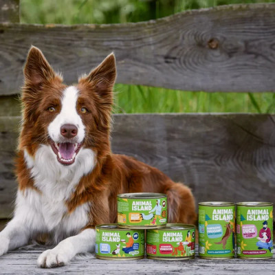 ANIMAL ISLAND MOKRA KARMA DLA PSA JELEŃ Z ZIEMNIAKAMI 400G