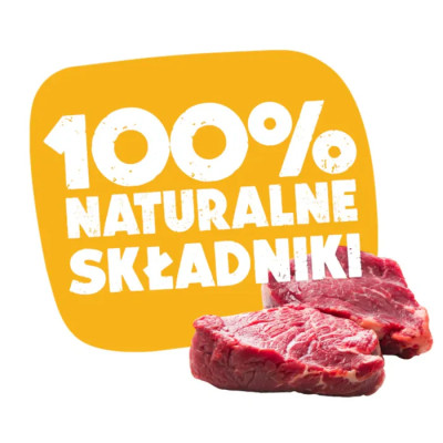 ANIMAL ISLAND MOKRA KARMA DLA PSA WOŁOWINA Z MARCHEWKĄ 410G