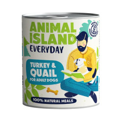 ANIMAL ISLAND MOKRA KARMA DLA PSA INDYK PRZEPIÓRKA EVERYDAY 800G