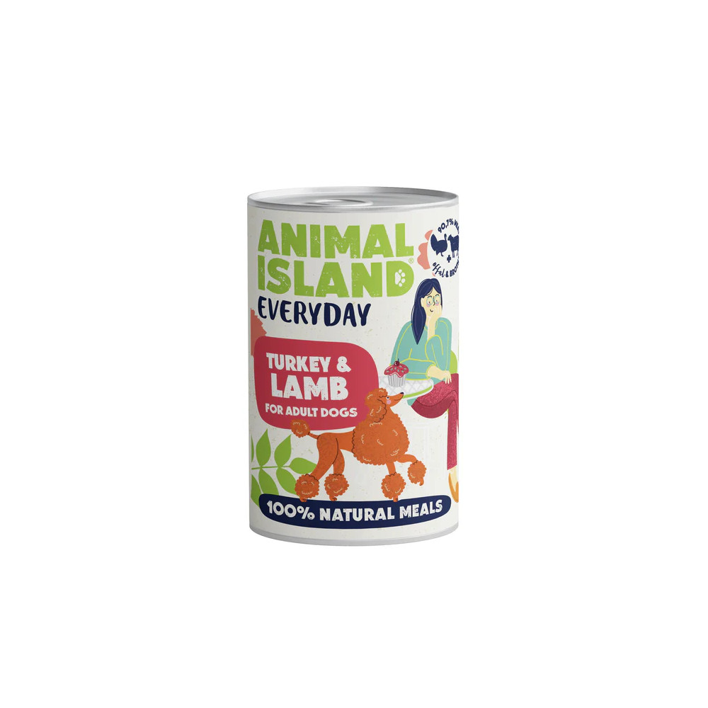ANIMAL ISLAND MOKRA KARMA DLA PSA INDYK JAGNIĘCINA EVERYDAY 400G