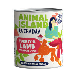 ANIMAL ISLAND MOKRA KARMA DLA PSA INDYK JAGNIĘCINA EVERYDAY 800G