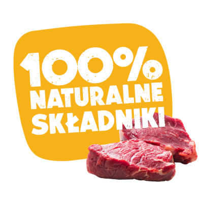 ANIMAL ISLAND KIEŁBASKI Z WOŁOWINY 100G