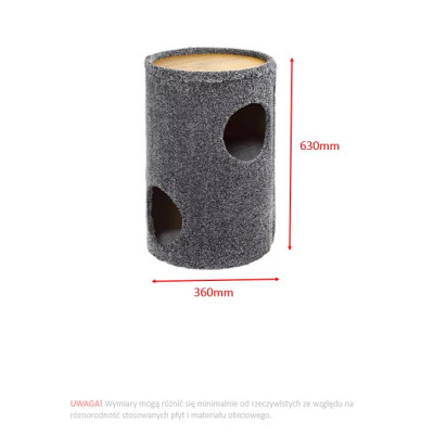 ECOMFY DRAPAK TUBE ECO 36X63CM BEŻ