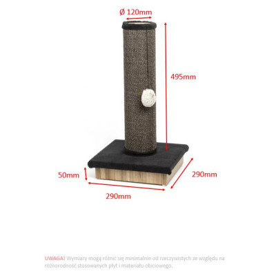 ECOMFY DRAPAK ALEX 59 CM BEŻ