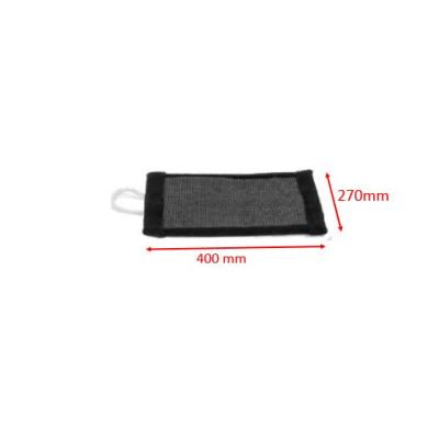 ECOMFY DRAPAK MATA 27x40 SZARY
