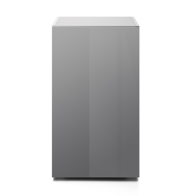 AKWARIUM AQUAEL GLOSSY ST CUBE D&N SZARY + SZAFKA GLOSSY