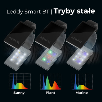 AQUAEL LEDDY SMART BT CZARNY